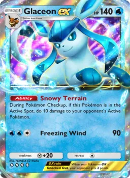 Glaceon ex 022 Luz Triunfante