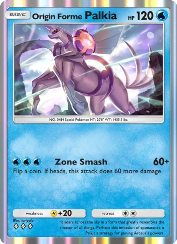 Origin Forme Palkia 023/75 Luz Triunfante