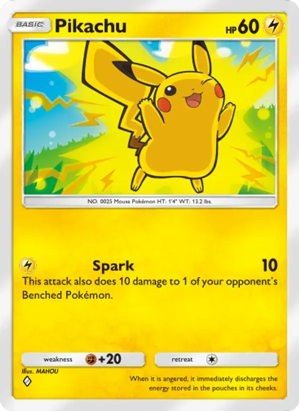 Pikachu 025/75 Luz Triunfante