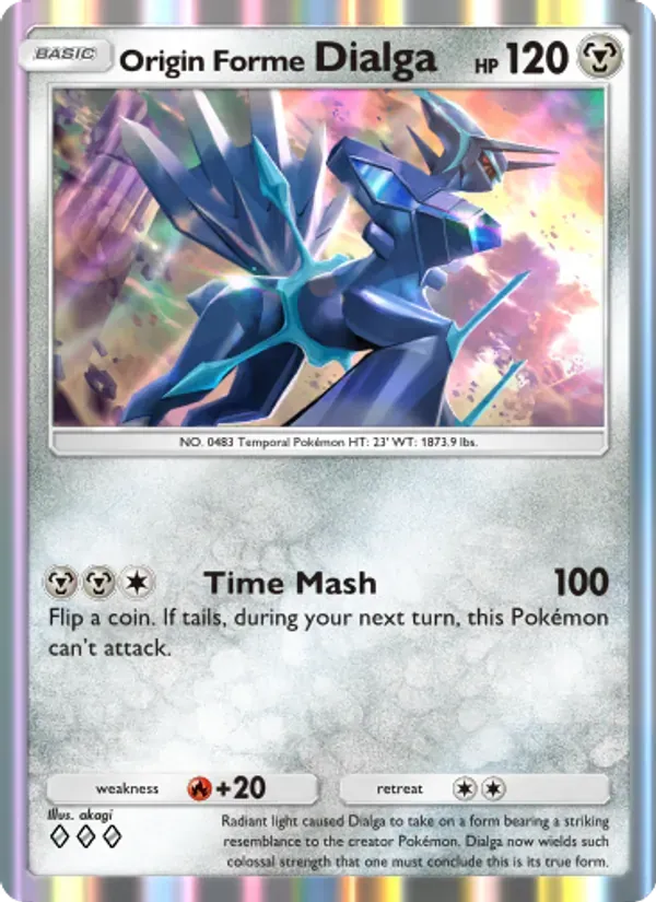 Origin Forme Dialga 060/75 Luz Triunfante