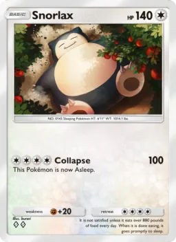 Snorlax 063 Luz Triunfante