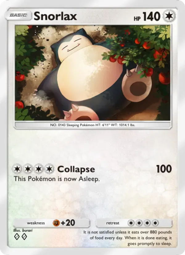 Snorlax 063/75 Luz Triunfante