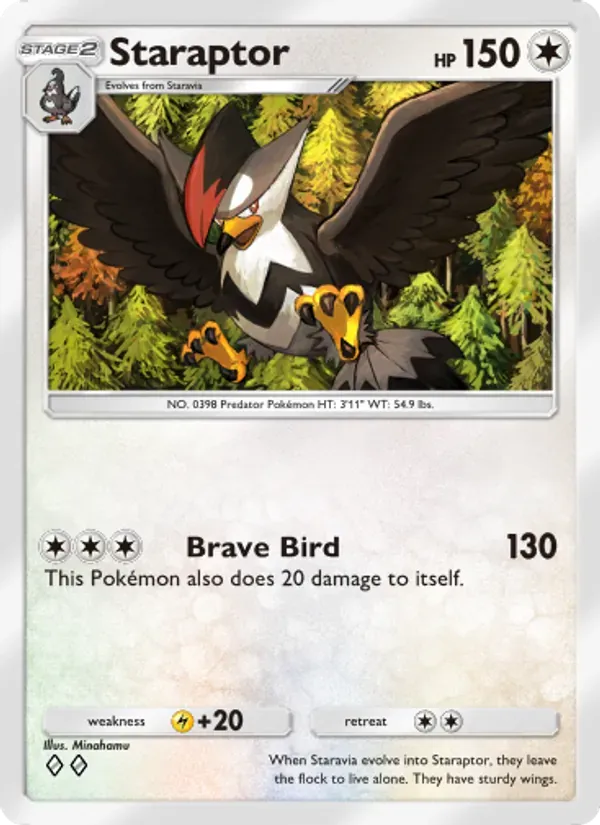 Staraptor 068/75 Luz Triunfante