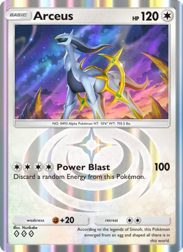 Arceus 070/75 Luz Triunfante