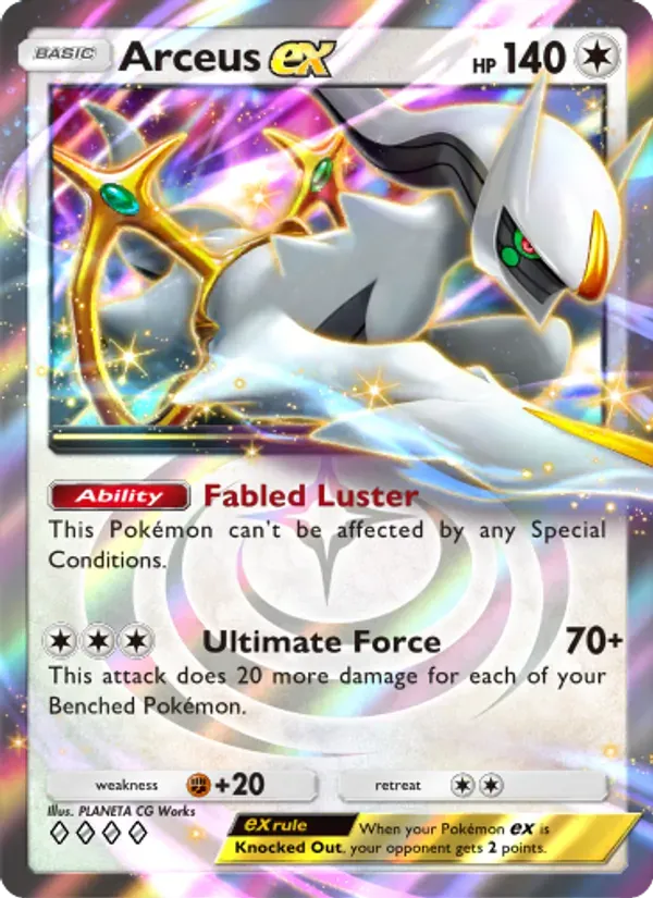 Arceus ex 071/75 Luz Triunfante