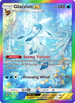 Glaceon ex 092 Luz Triunfante