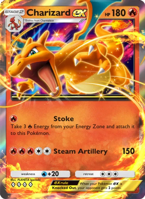 Charizard ex 010/72 Festival Brilhante