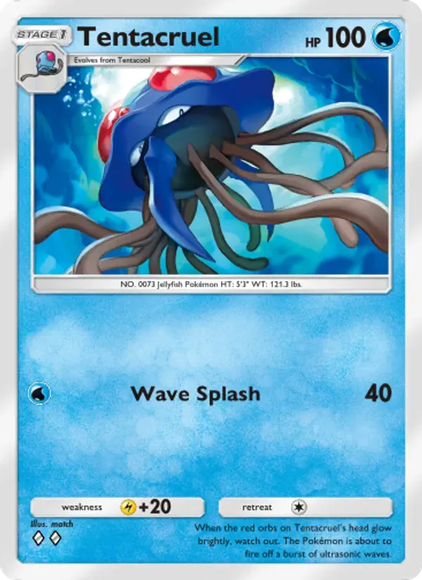 Tentacruel 015/72 Festival Brilhante