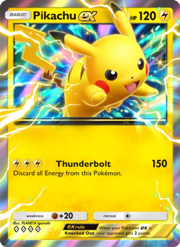 Pikachu ex 022/72 Festival Brilhante