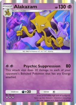 Alakazam 031 Festival Brilhante