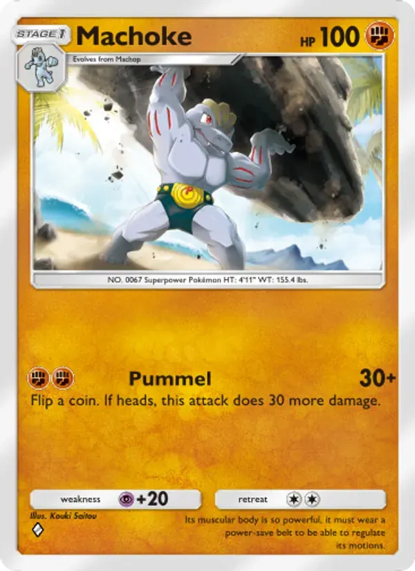 Machoke 038/72 Festival Brilhante