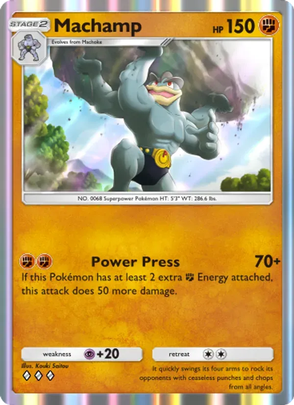 Machamp 039/72 Festival Brilhante