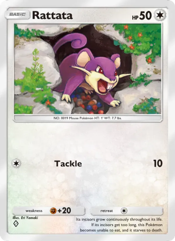 Rattata 058/72 Festival Brilhante