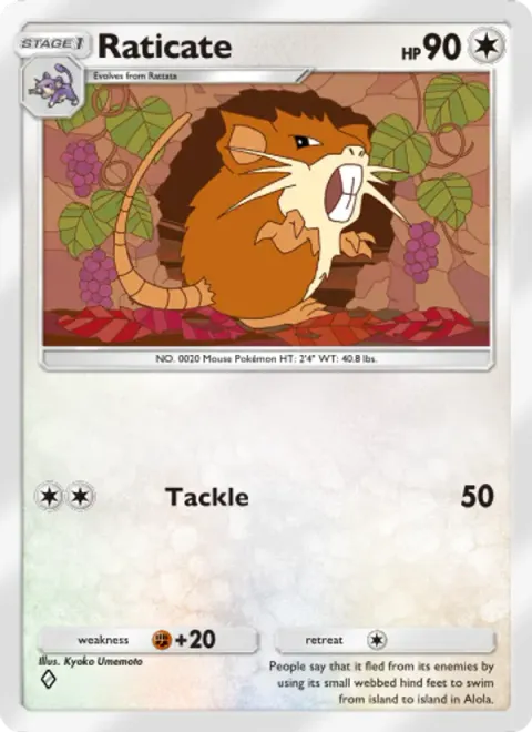 Raticate 059/72