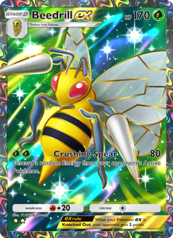 Beedrill ex 079/72 Festival Brilhante