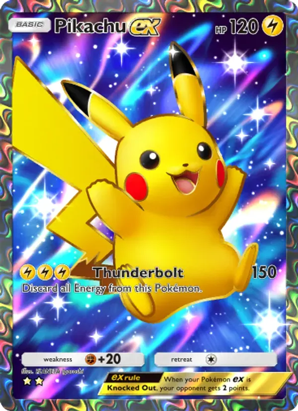 Pikachu ex 082/72 Festival Brilhante