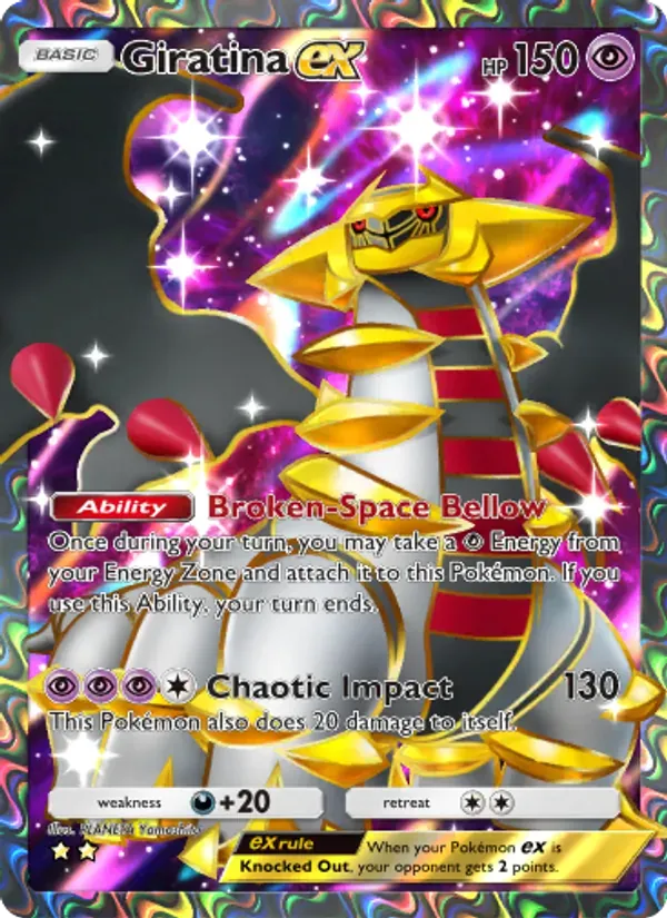 Giratina ex 083/72 Festival Brilhante
