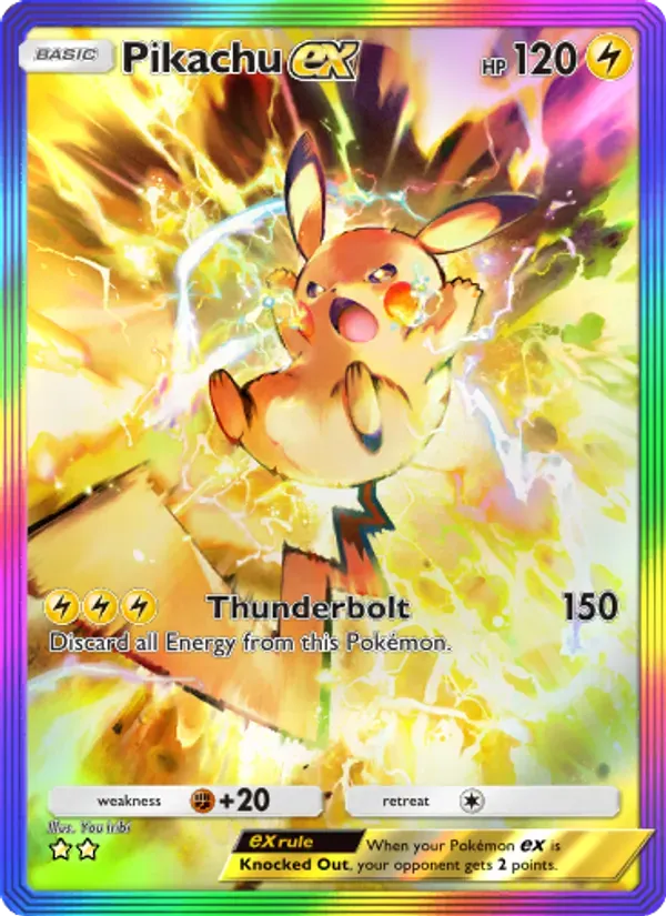 Pikachu ex 092/72 Festival Brilhante