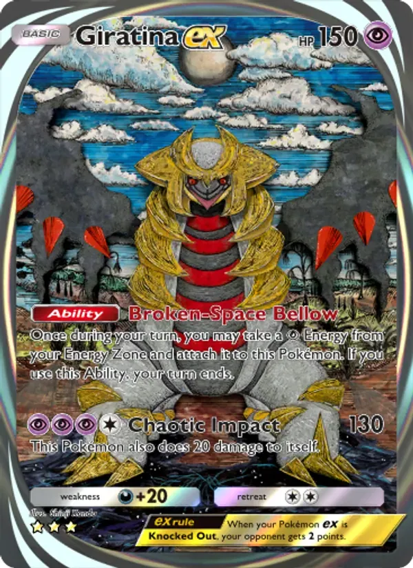 Giratina ex 096/72 Festival Brilhante