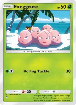 Exeggcute 001 Guardiões Celestiais
