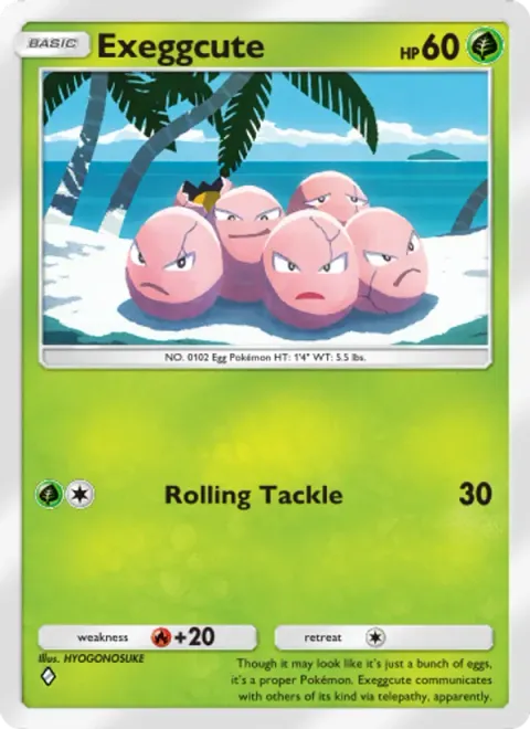 Exeggcute 001/155