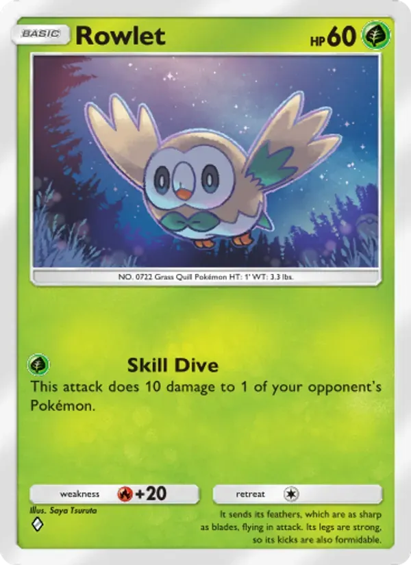 Rowlet 010/155 Guardiões Celestiais