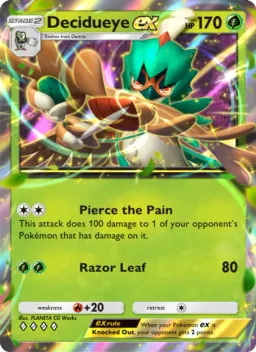 Decidueye ex 012 Guardiões Celestiais