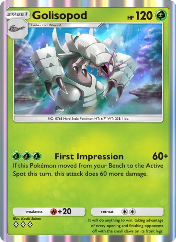 Golisopod 022/155 Guardiões Celestiais