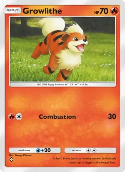 Growlithe 025 Guardiões Celestiais