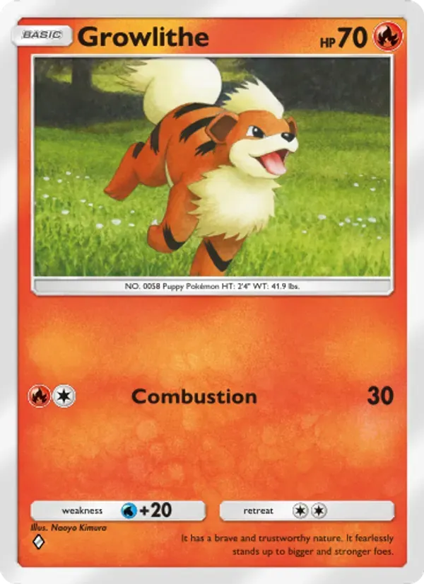 Growlithe 025/155 Guardiões Celestiais