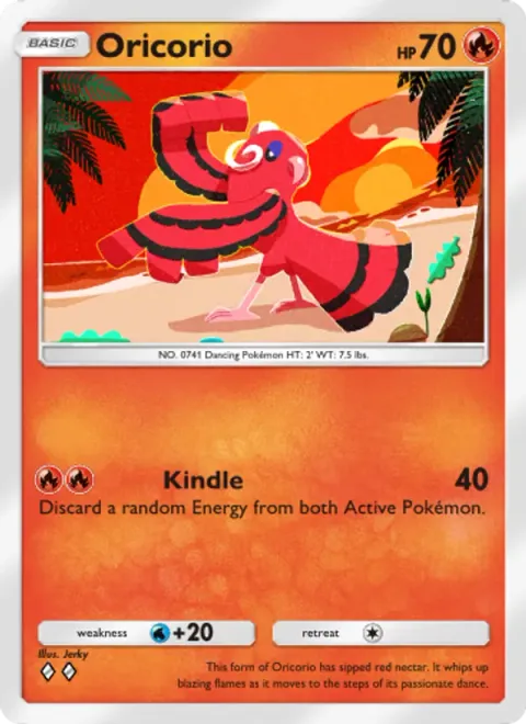 Oricorio 034/155