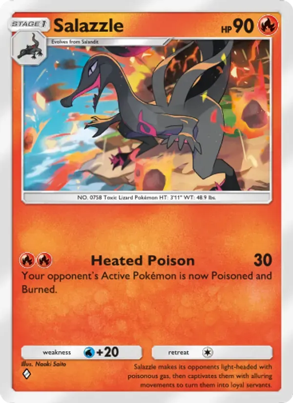 Salazzle 036/155 Guardiões Celestiais
