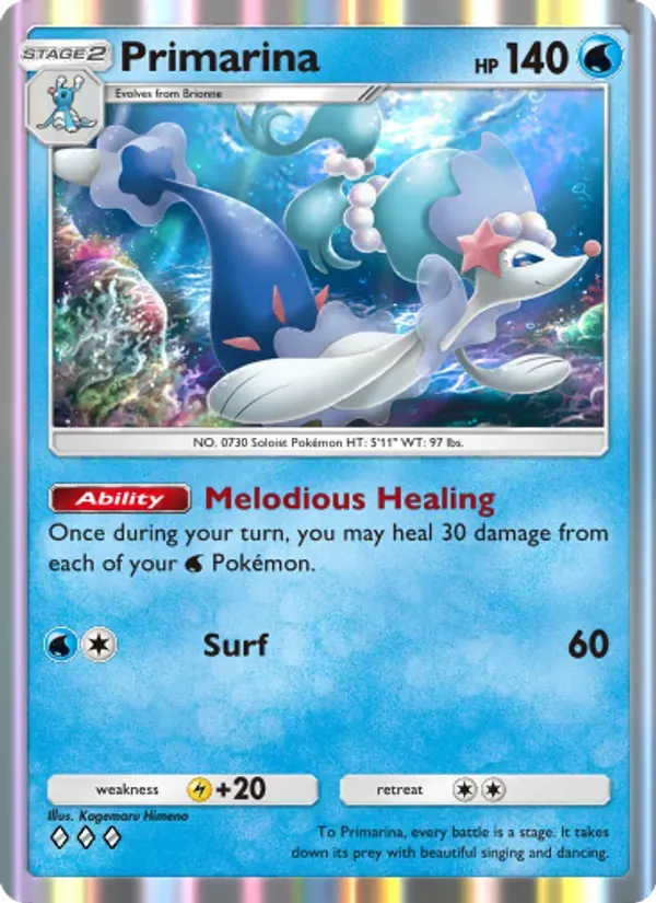 Primarina 048/155 Guardiões Celestiais
