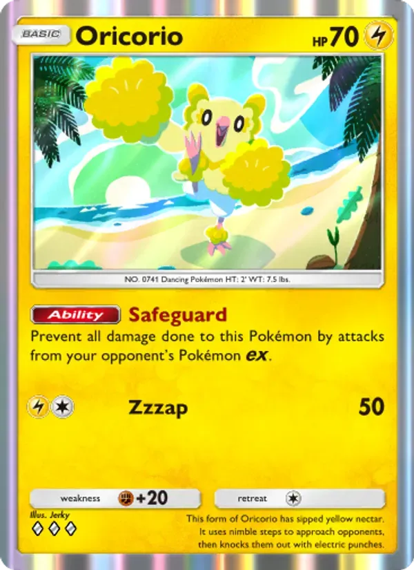 Oricorio 066/155 Guardiões Celestiais