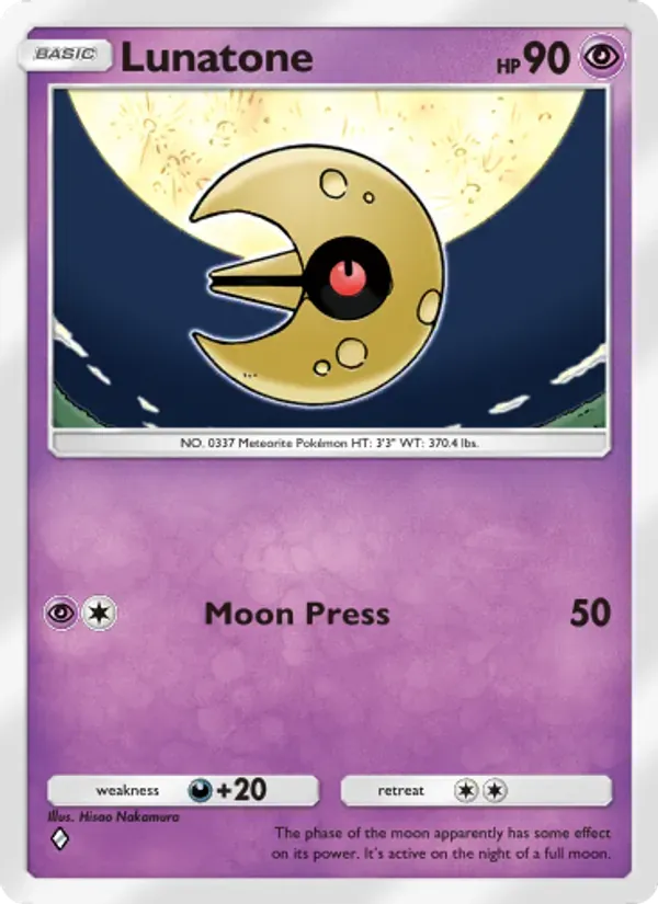 Lunatone 073/155 Guardiões Celestiais