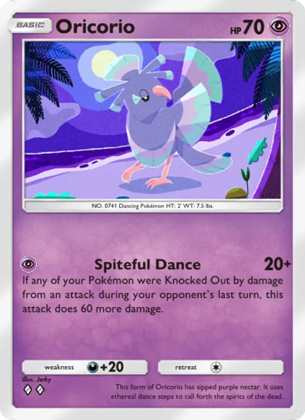 Oricorio 077/155 Guardiões Celestiais