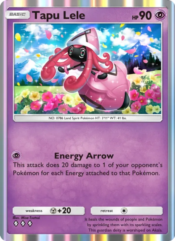 Tapu Lele 084/155 Guardiões Celestiais