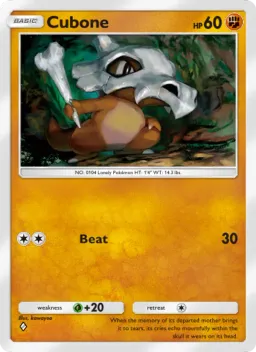 Cubone 089 Guardiões Celestiais