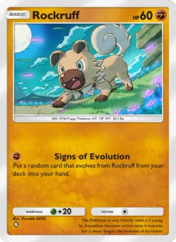 Rockruff 098 Guardiões Celestiais