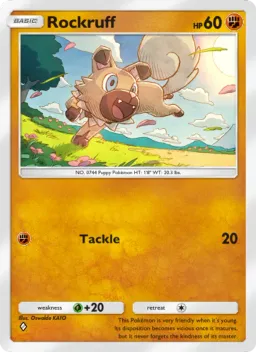 Rockruff 099 Guardiões Celestiais
