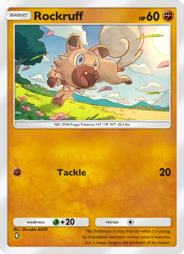 Rockruff 099/155 Guardiões Celestiais