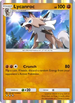 Lycanroc 100 Guardiões Celestiais