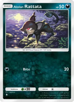 Alolan Rattata 106 Guardiões Celestiais