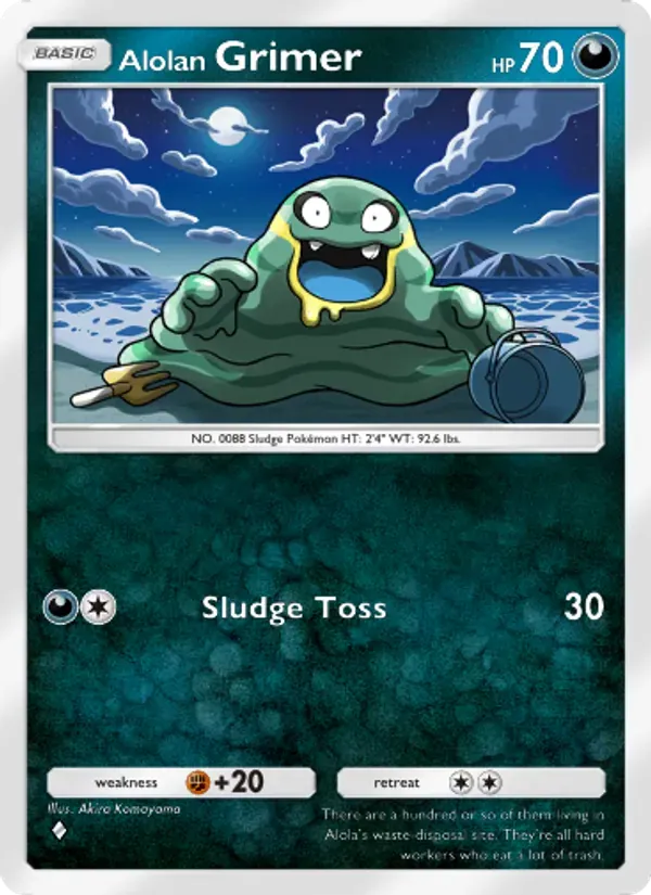 Alolan Grimer 110/155 Guardiões Celestiais