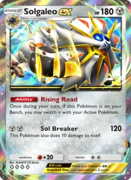 Solgaleo ex 122 Guardiões Celestiais