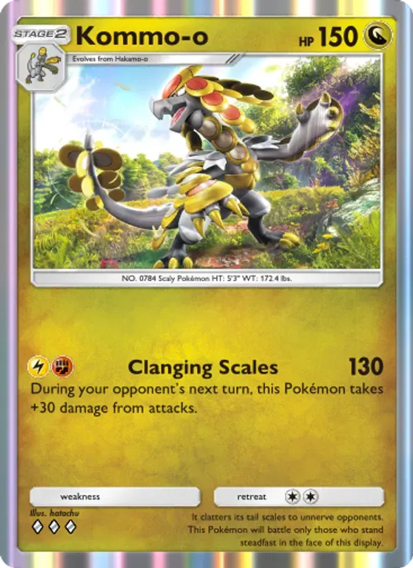 Kommo-o 127/155 Guardiões Celestiais
