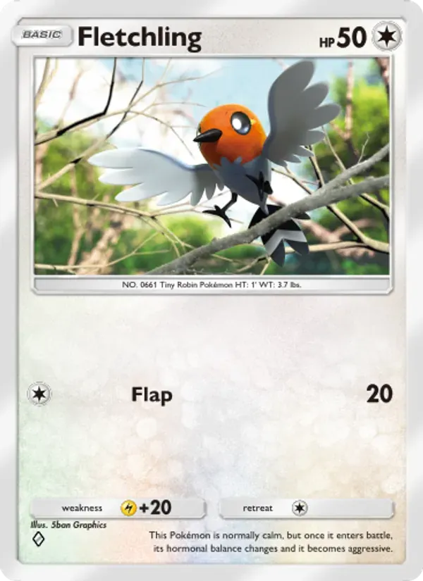 Fletchling 131/155 Guardiões Celestiais