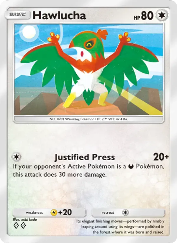 Hawlucha 132/155 Guardiões Celestiais