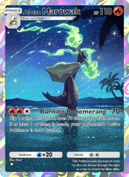 Alolan Marowak 160 Guardiões Celestiais