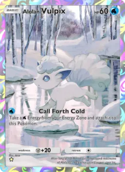Alolan Vulpix 162 Guardiões Celestiais